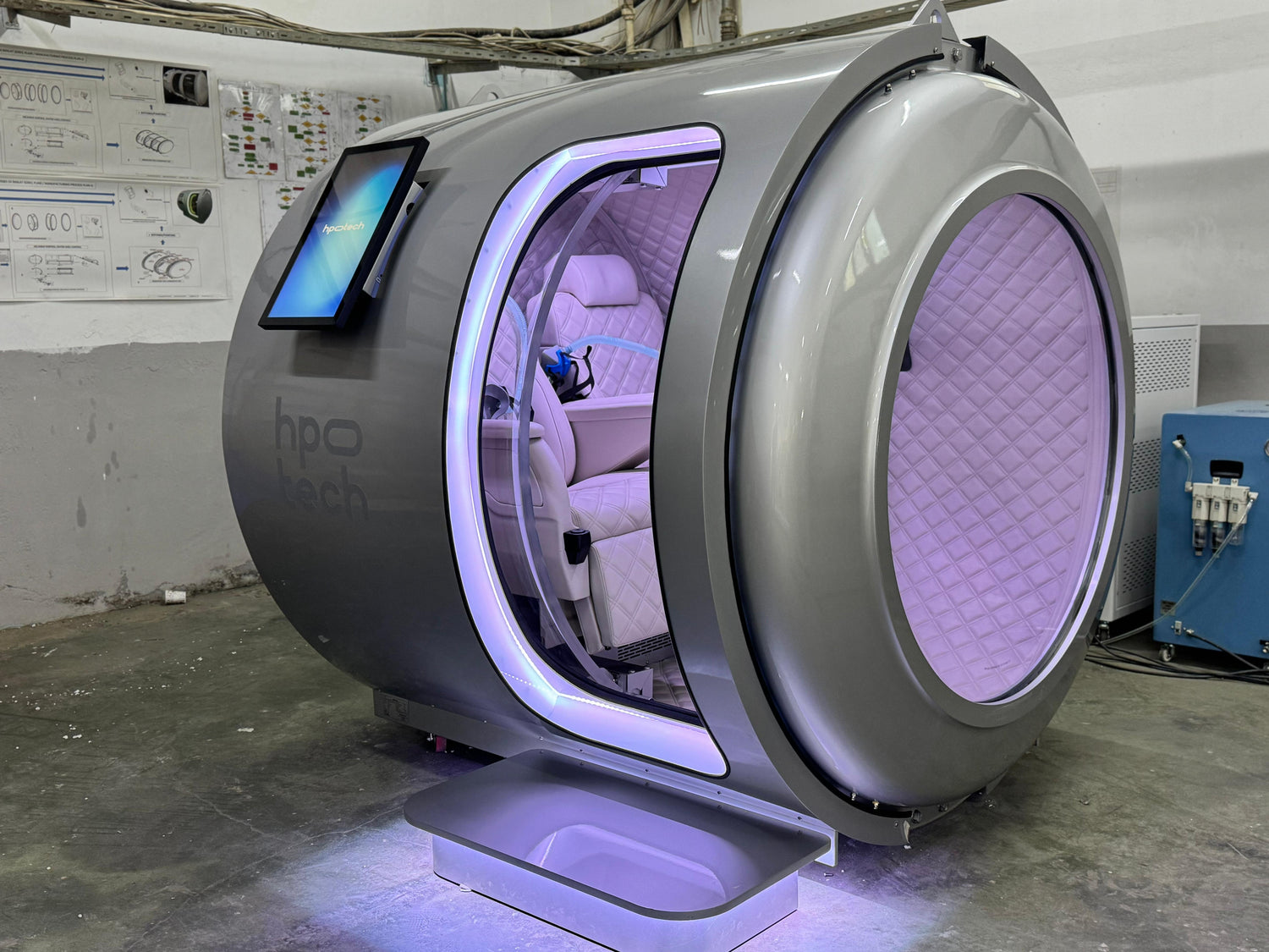 ATLANTIS | 2-Seat HBOT Chamber – Shared Healing, 2.0 ATA Therapy Pod